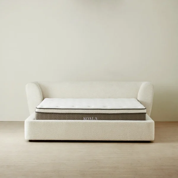 Antonella Stone Cream Fabric King Bed